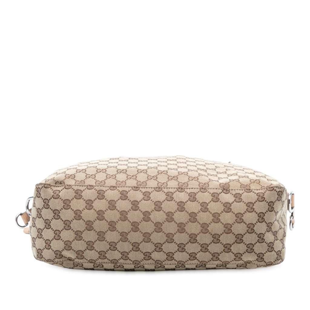 Gucci Large GG Canvas Icon Bit Satchel - 3