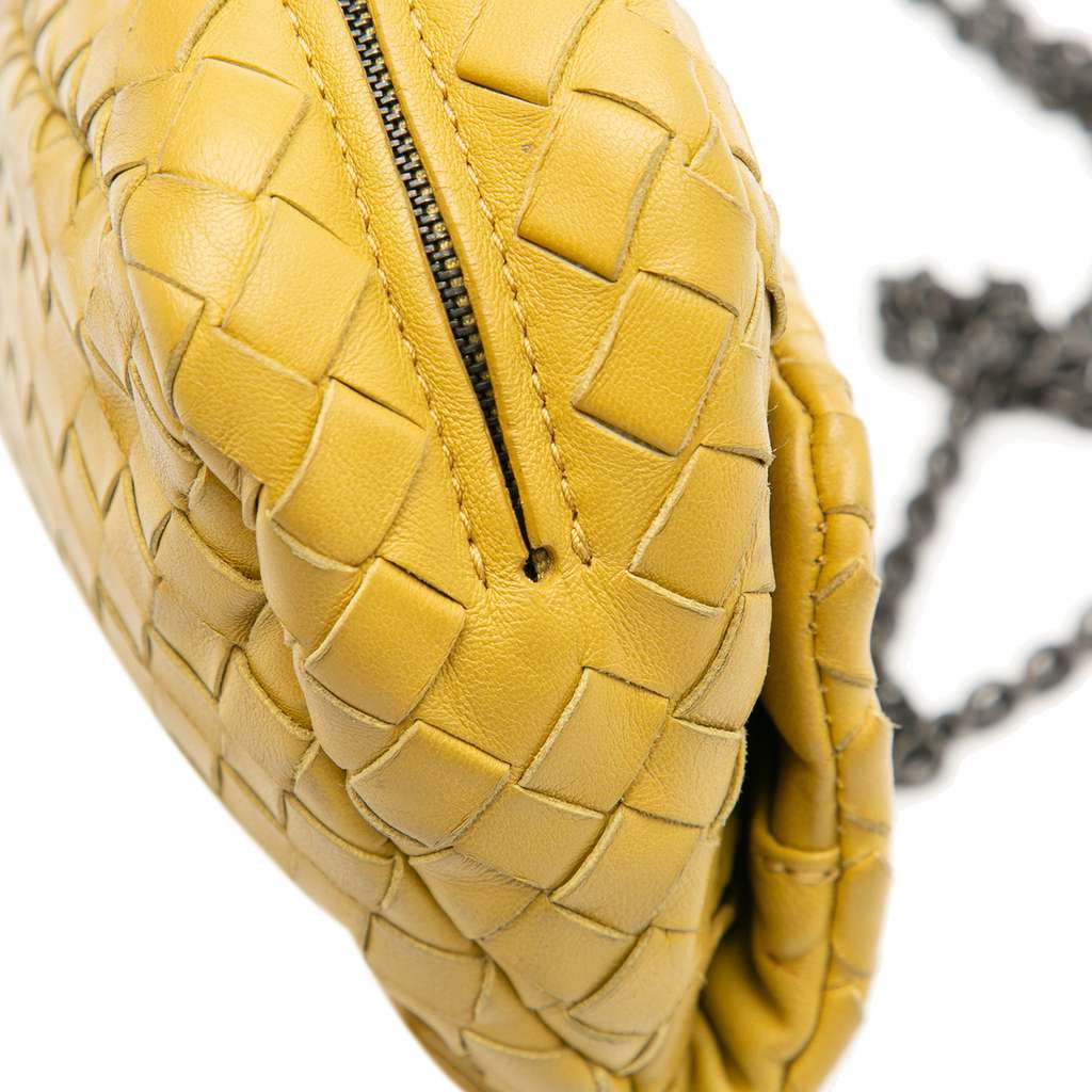 Bottega Veneta Mini Nappa Intrecciato Expandable Chain Flap Crossbody - Image 14