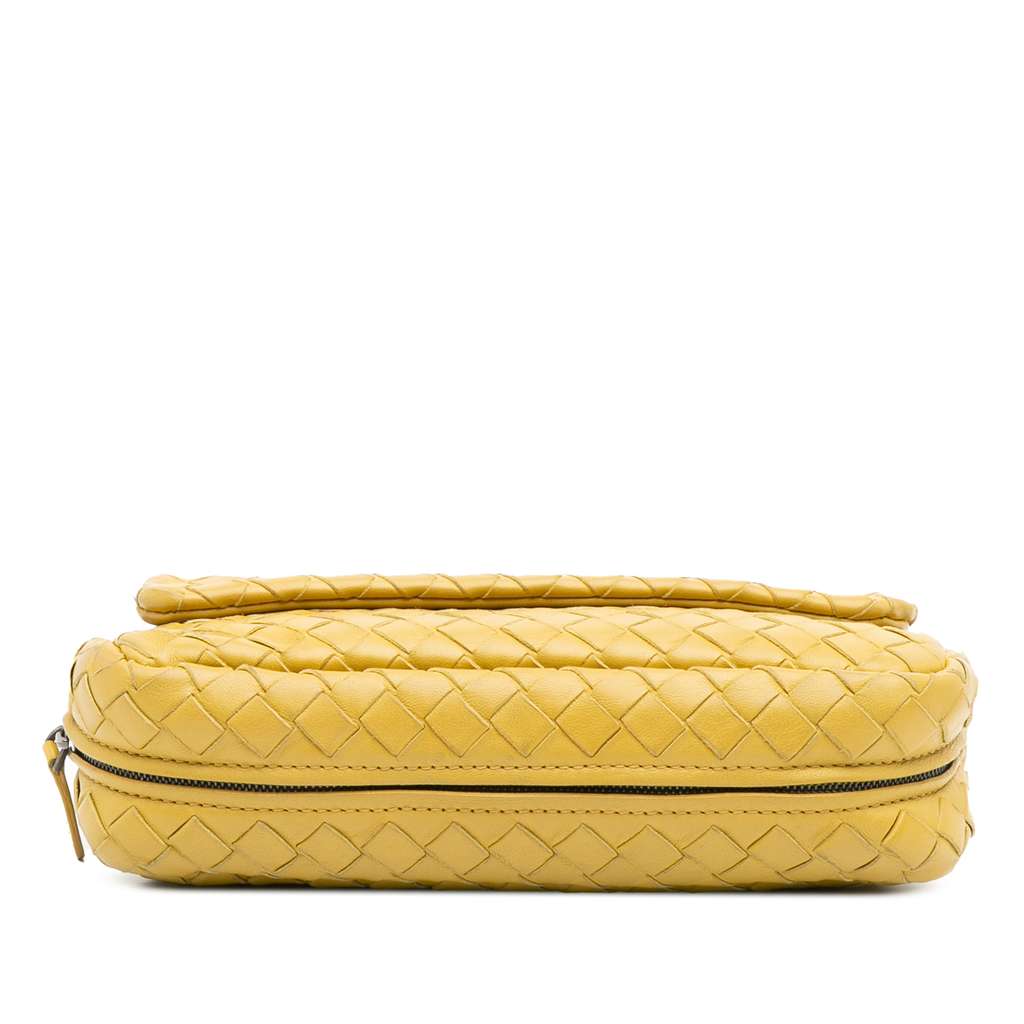 Bottega Veneta Mini Nappa Intrecciato Expandable Chain Flap Crossbody - Image 6