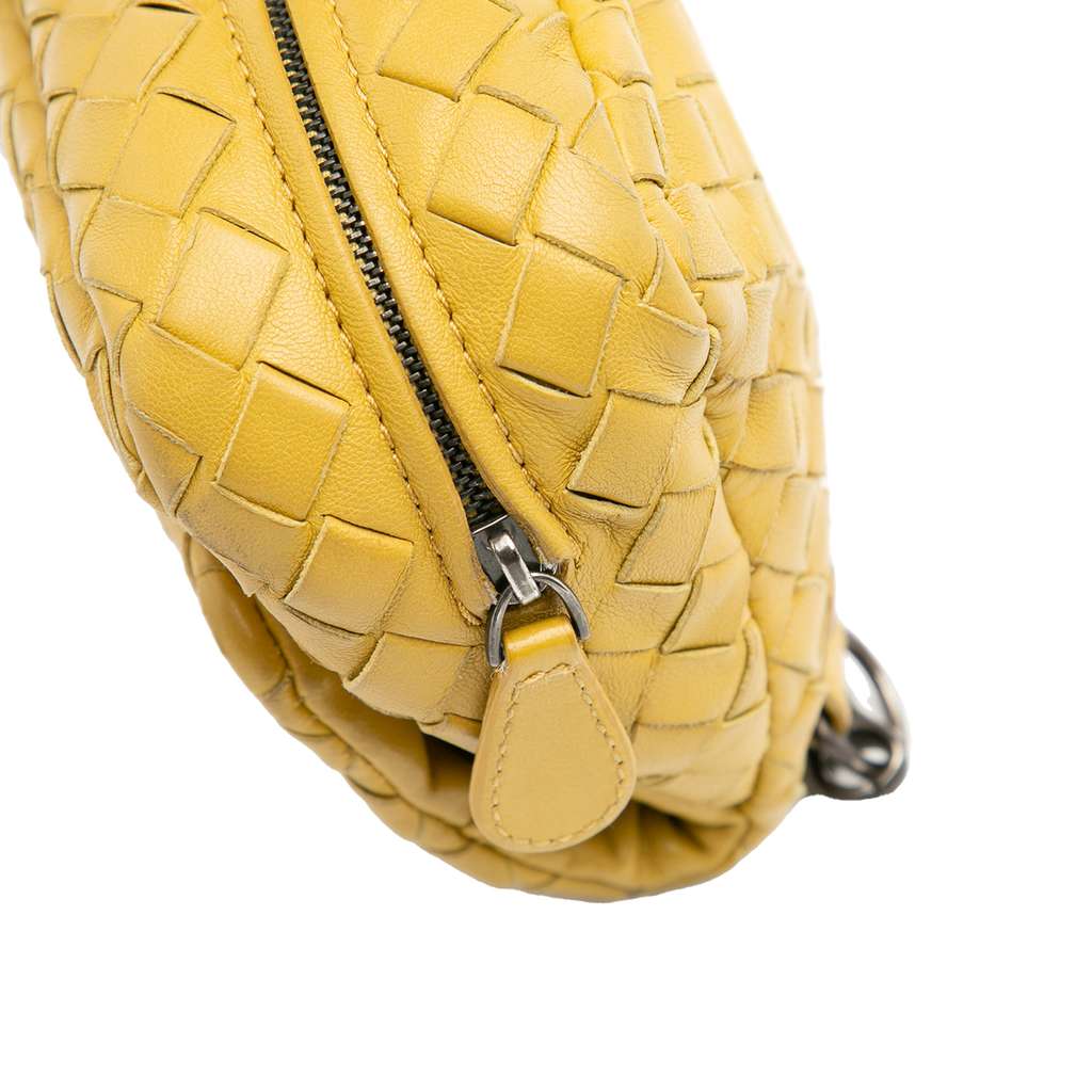Bottega Veneta Mini Nappa Intrecciato Expandable Chain Flap Crossbody - Image 11