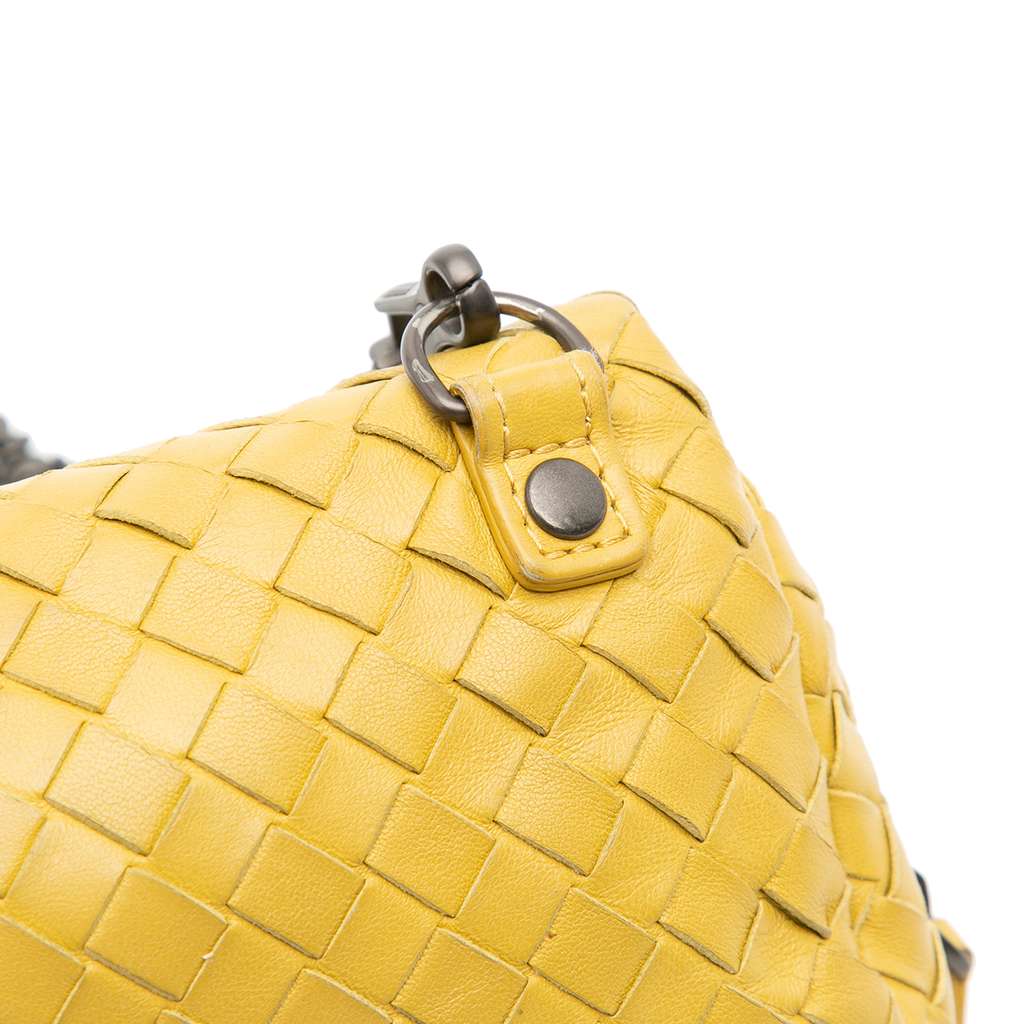 Bottega Veneta Mini Nappa Intrecciato Expandable Chain Flap Crossbody - Image 12