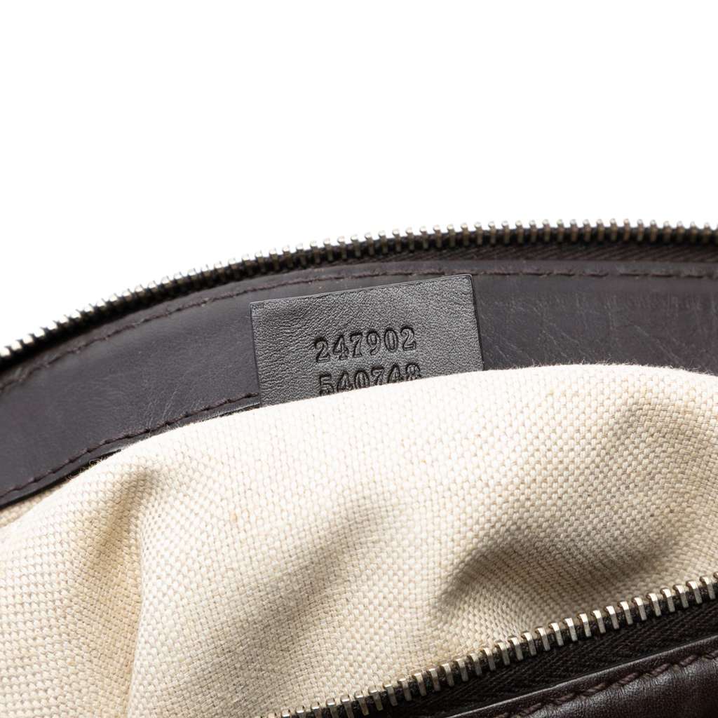 Gucci GG Canvas Sukey Satchel - Side view