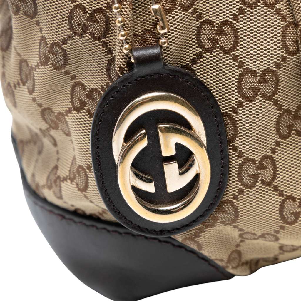 Gucci GG Canvas Sukey Satchel - Detail 1