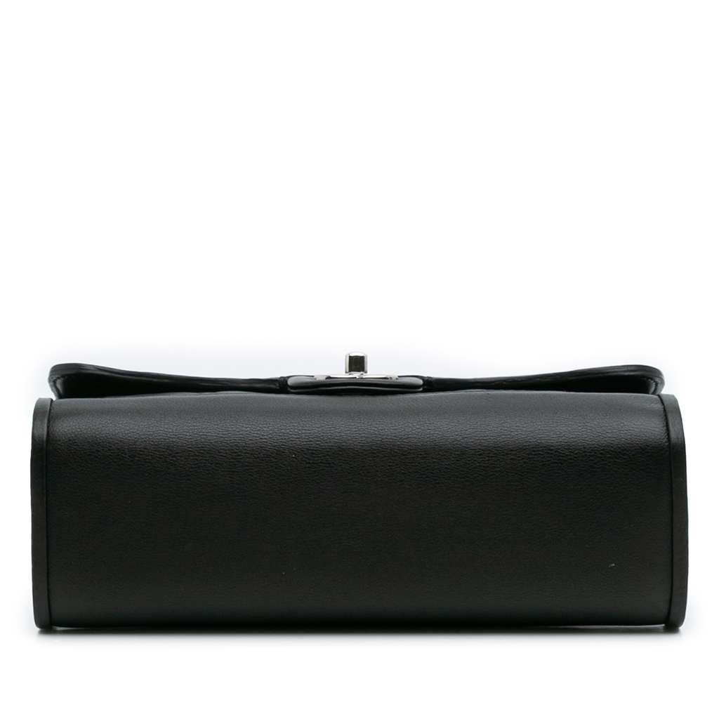 Chanel CC Quilted Lambskin Single Flap - Image 6