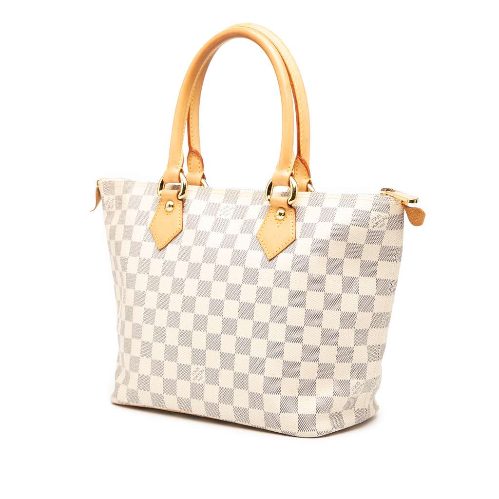 Louis Vuitton Damier Azur Saleya PM - Back view