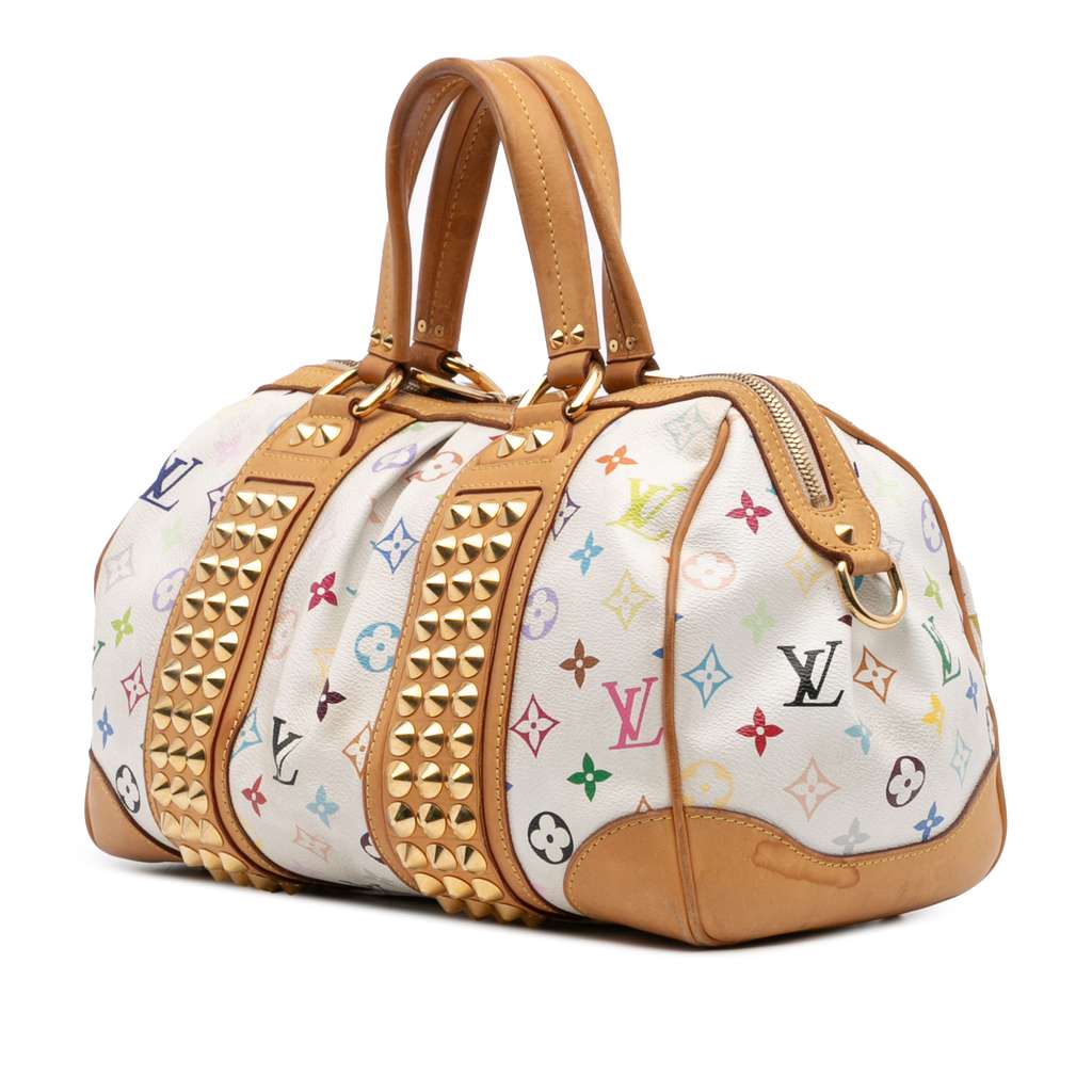 Louis Vuitton Monogram Multicolore Courtney MM - Back view