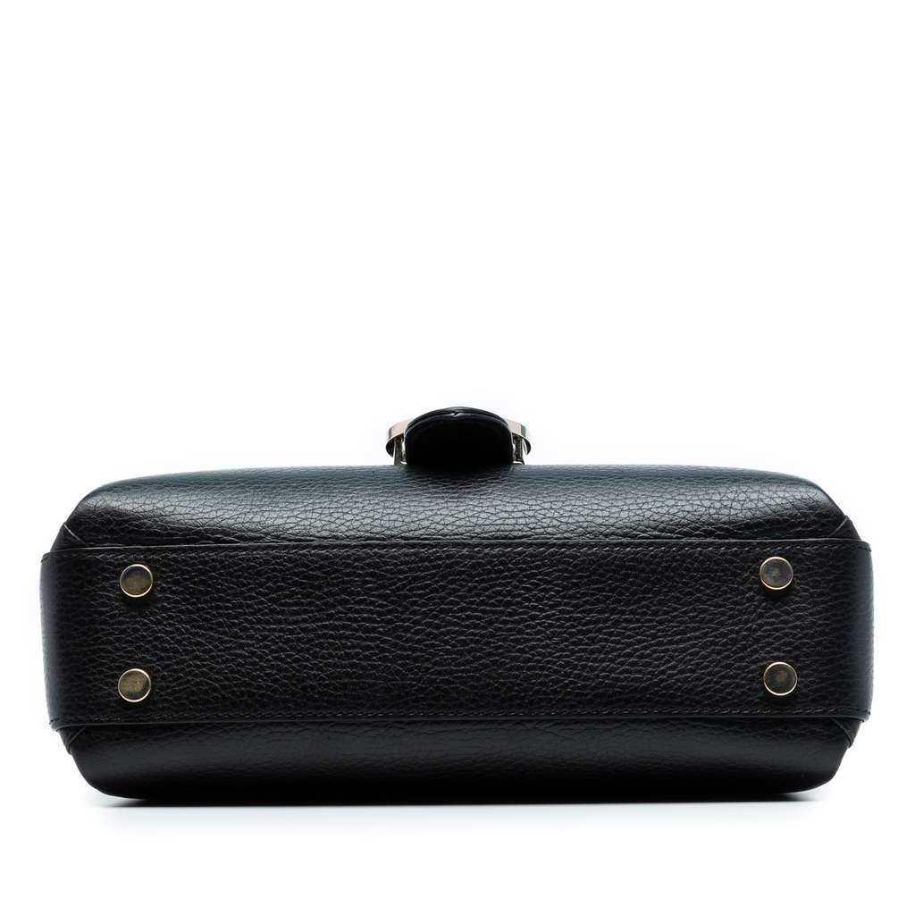 Gucci Small Dollar Calf Interlocking G Satchel - Image 6