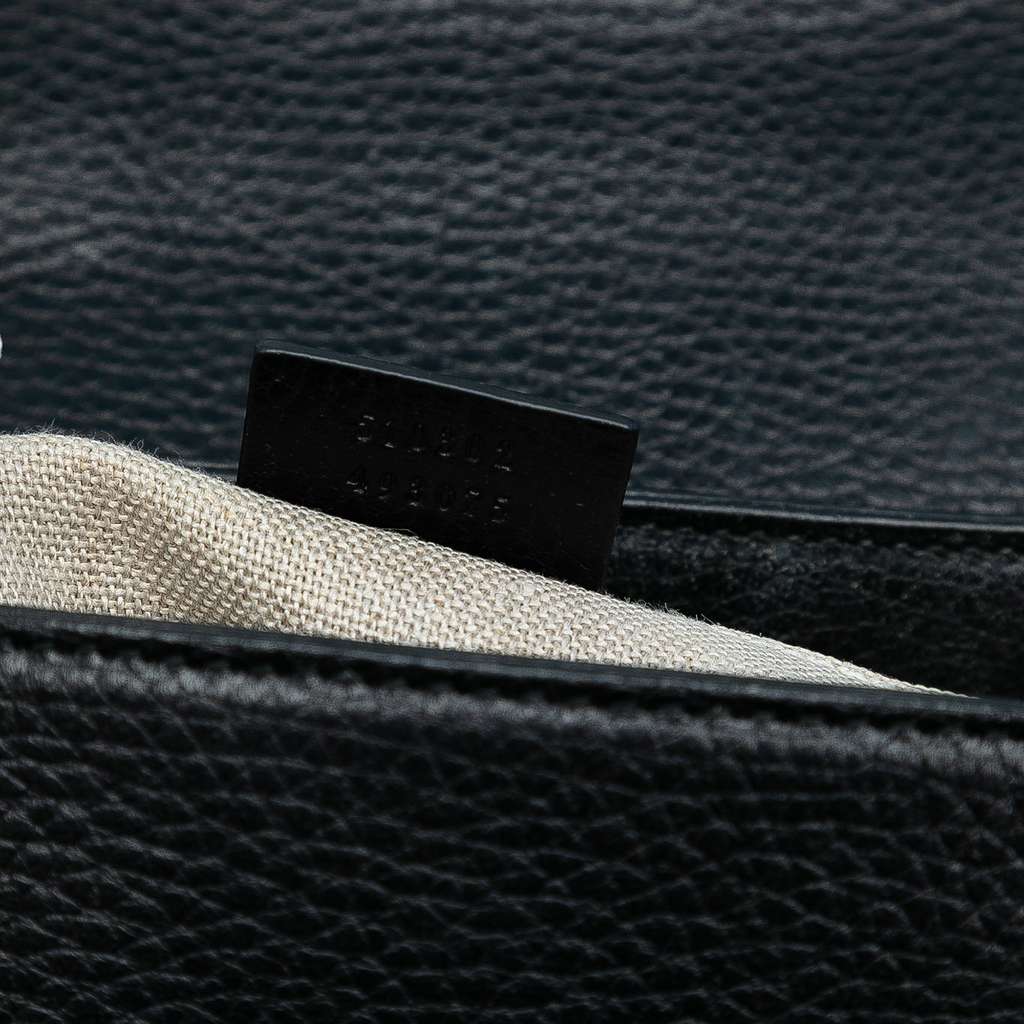 Gucci Small Dollar Calf Interlocking G Satchel - Detail 1