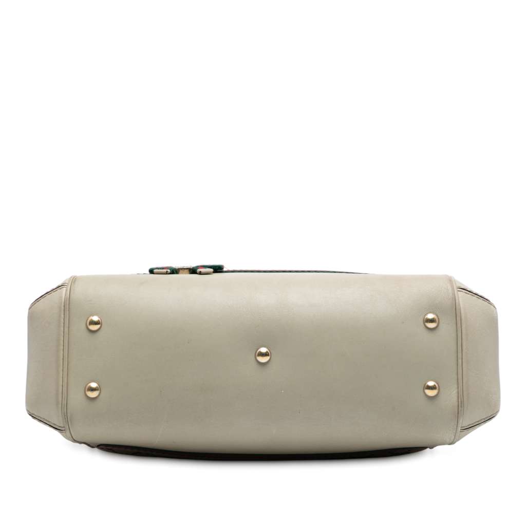 Gucci GG Canvas Web Mayfair Satchel - Image 6