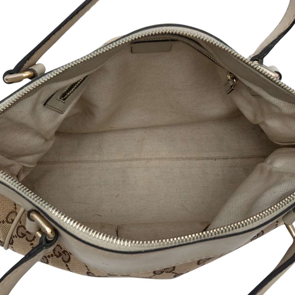 Gucci GG Canvas Web Mayfair Satchel - 4