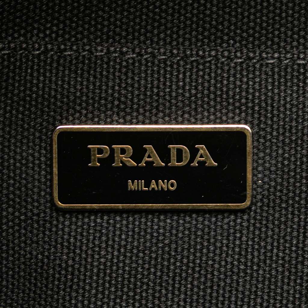 Prada Small Canvas Canapa Bijoux Satchel - 5