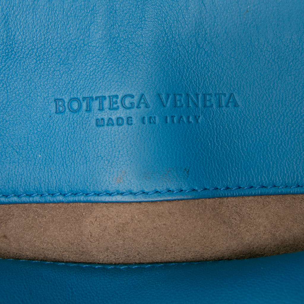 Bottega Veneta Baby Nappa Intrecciato Olimpia Crossbody - Side view