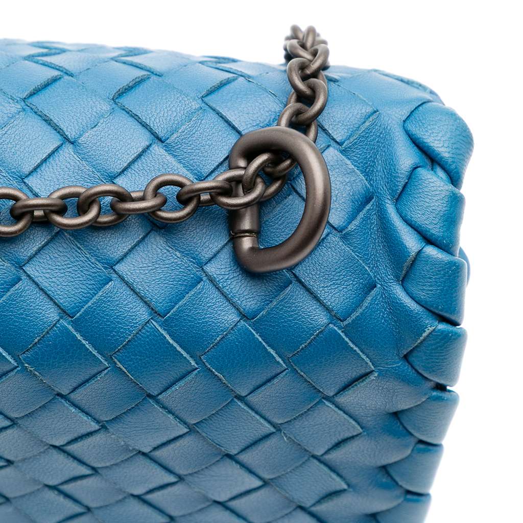 Bottega Veneta Baby Nappa Intrecciato Olimpia Crossbody - Image 10