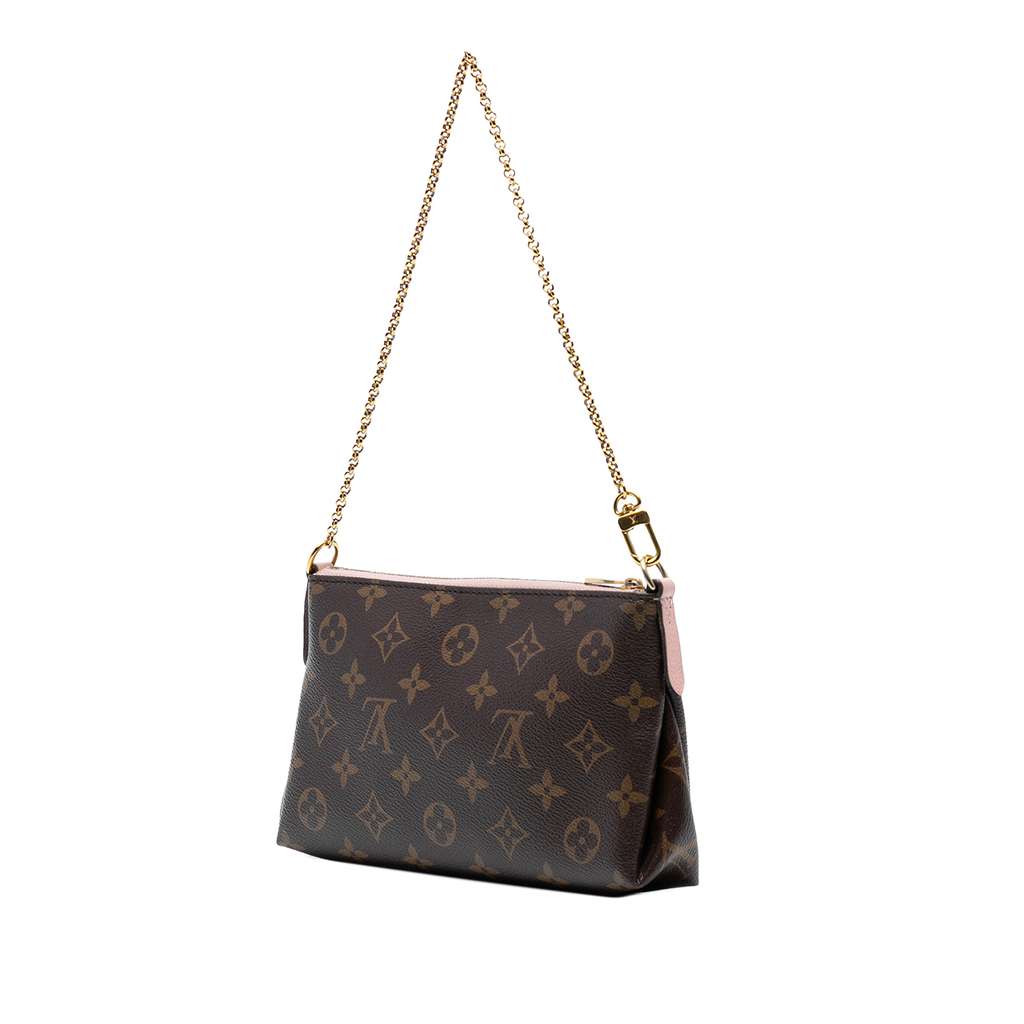 Louis Vuitton Monogram Pallas Clutch - Back view