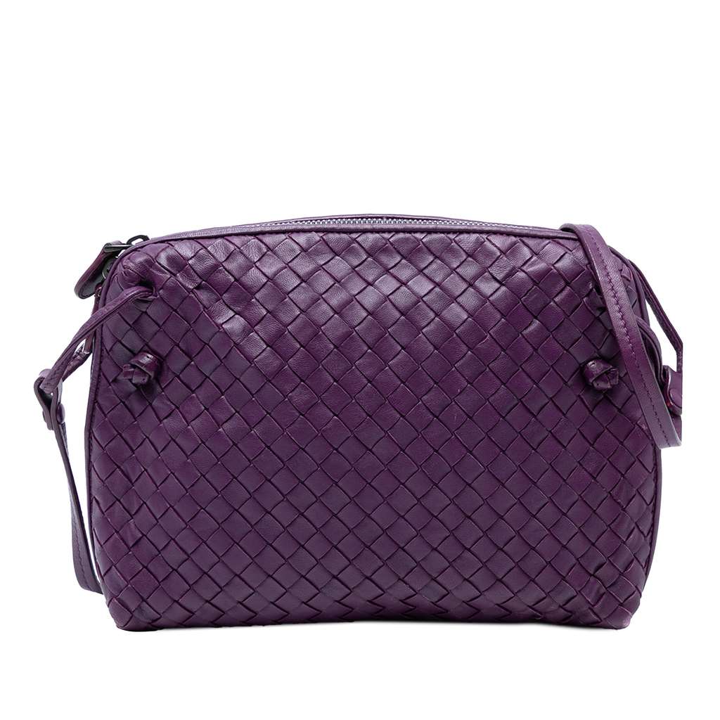 Bottega Veneta Nappa Intrecciato Nodini Crossbody