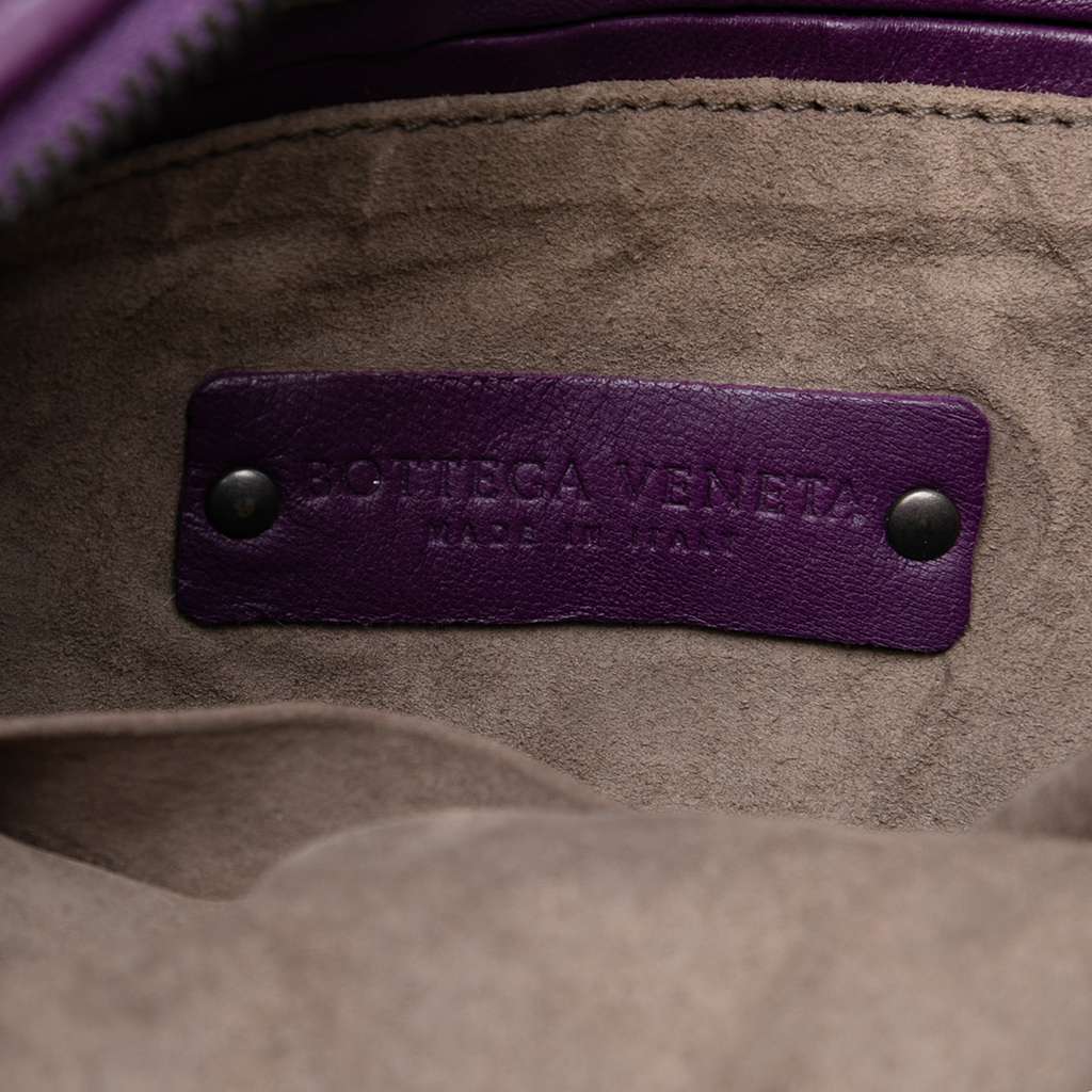 Bottega Veneta Nappa Intrecciato Nodini Crossbody - Side view