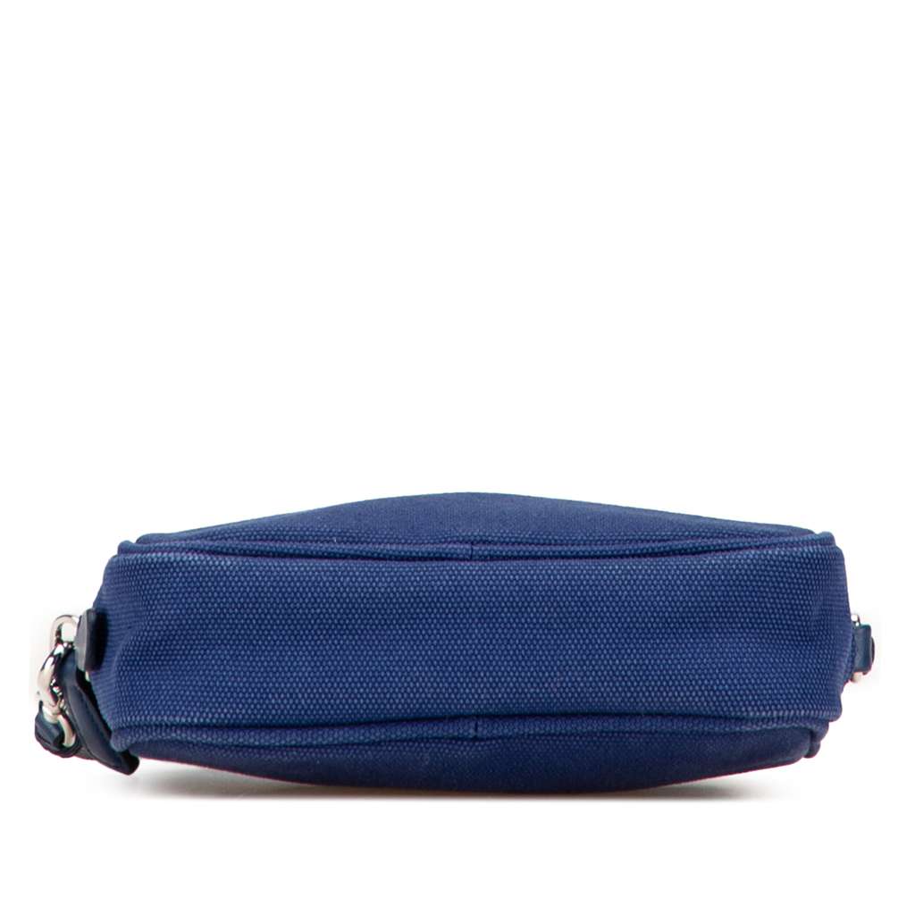Prada Canvas Canapa Pouch - Image 6