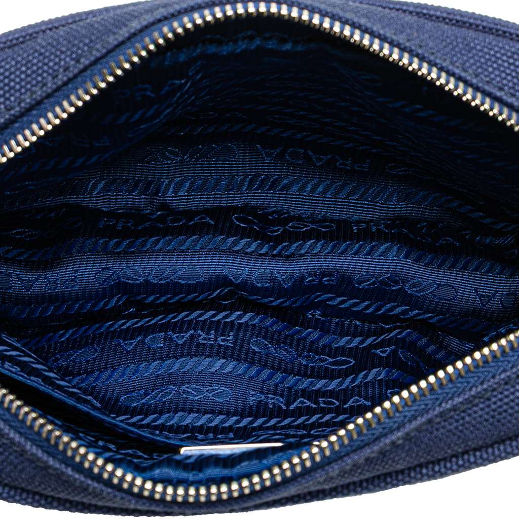 Prada Canvas Canapa Pouch - 4