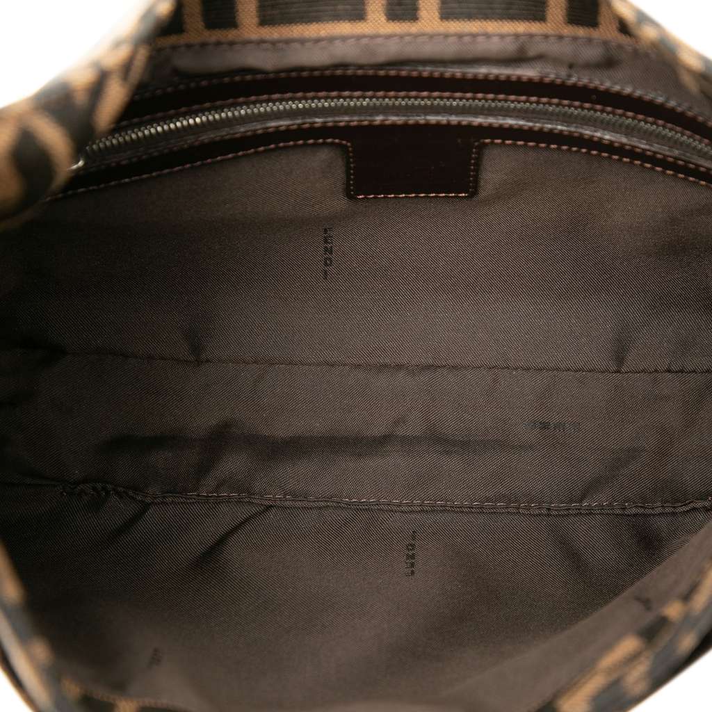 Fendi Zucca Canvas Shoulder Bag - 4