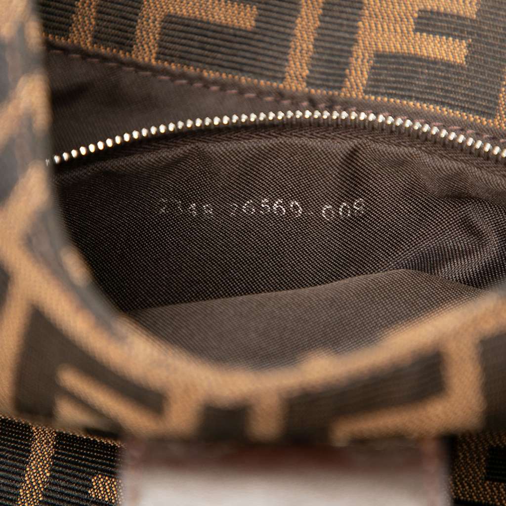 Fendi Zucca Canvas Shoulder Bag - Detail 1