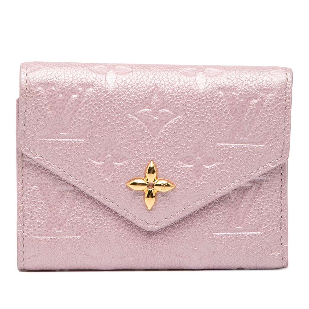 Louis Vuitton Monogram Empreinte Flower Victorine Wallet