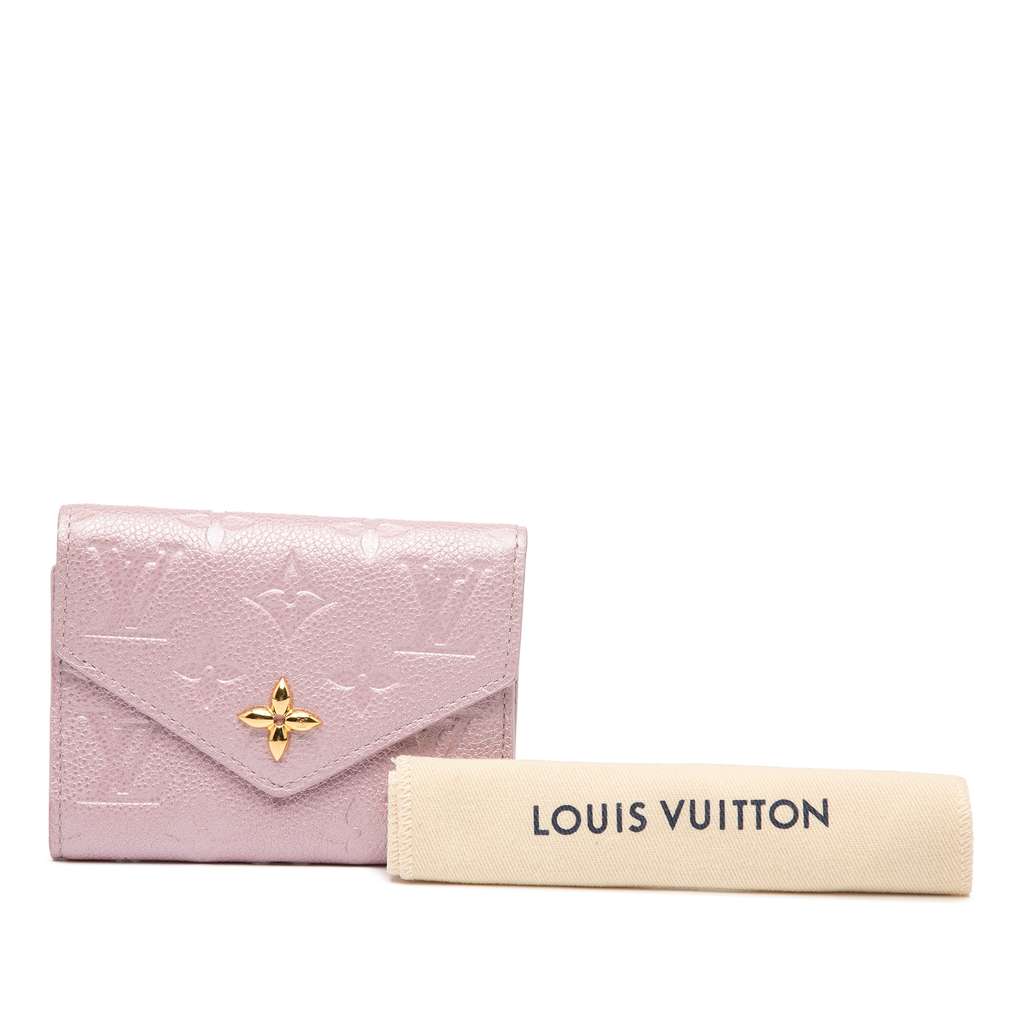 Louis Vuitton Monogram Empreinte Flower Victorine Wallet - Detail 2