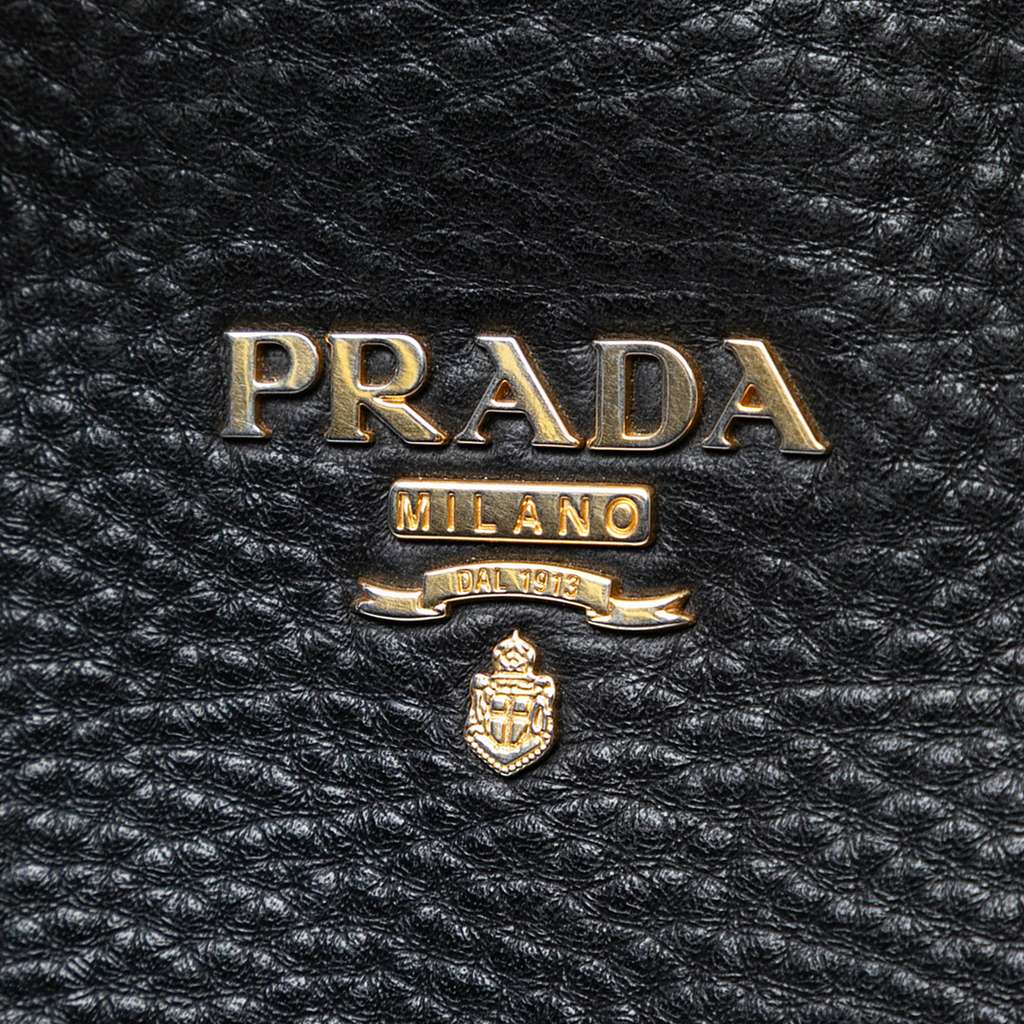 Prada Vitello Daino Open Convertible Tote - 5