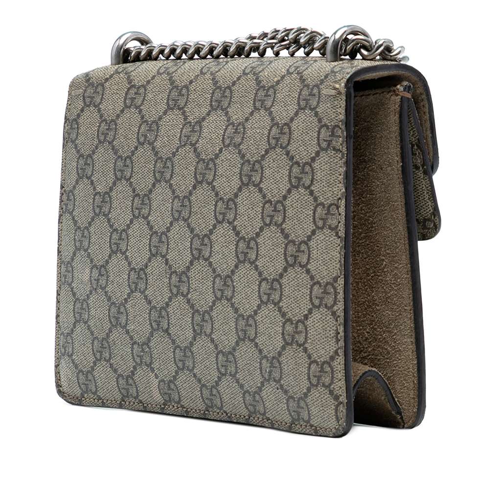 Gucci Small GG Supreme Dionysus Crossbody - Back view