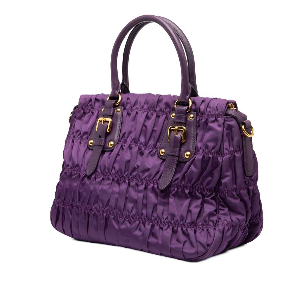 Prada Tessuto Gaufre Satchel - 2