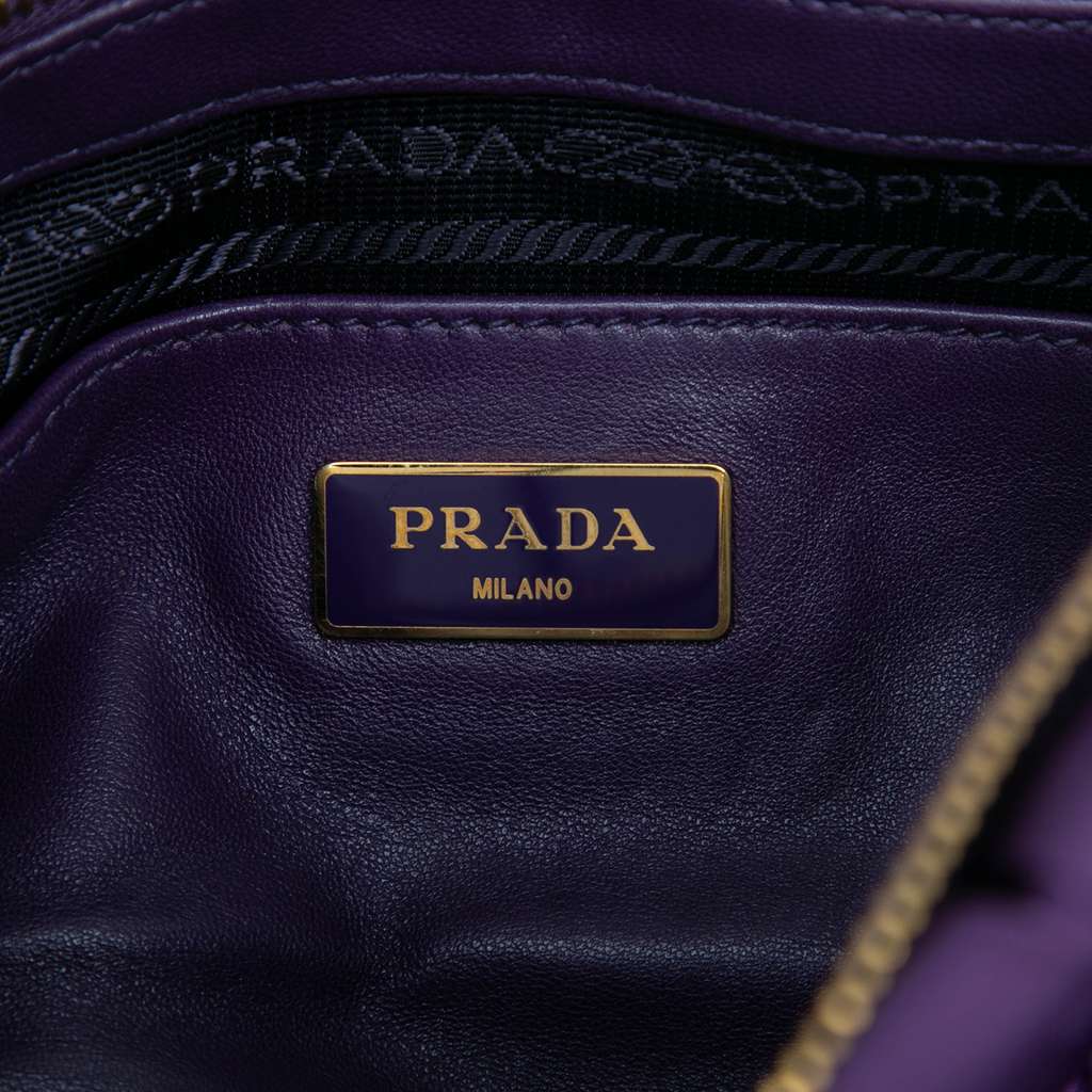 Prada Tessuto Gaufre Satchel - 5