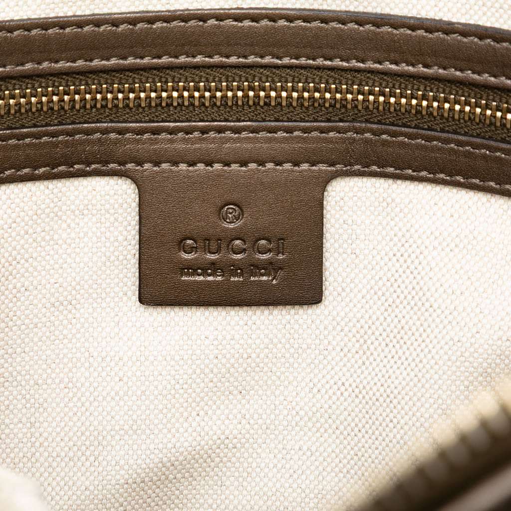 Gucci Metallic Guccissima Heart Bit Tote - Side view