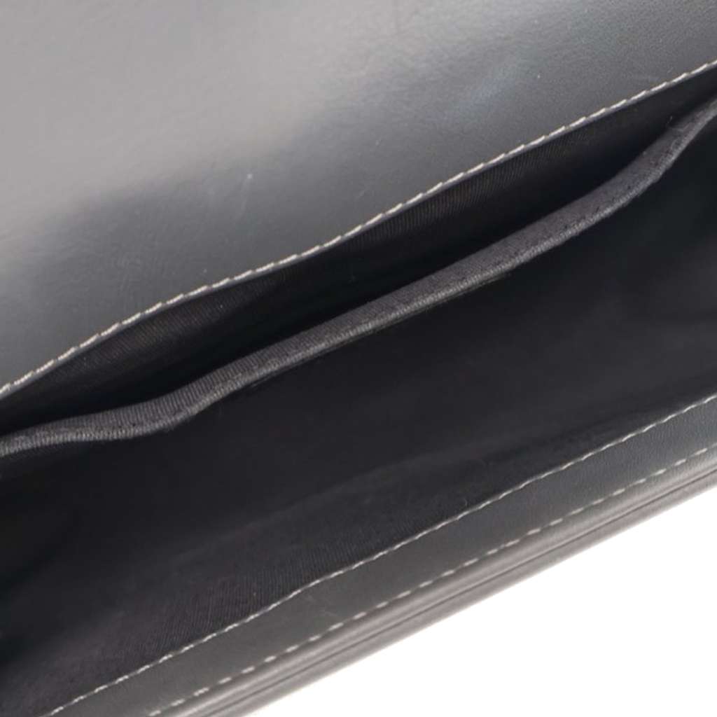 Chanel Old Medium Braided Tweed and Calfskin Boy Flap - 4