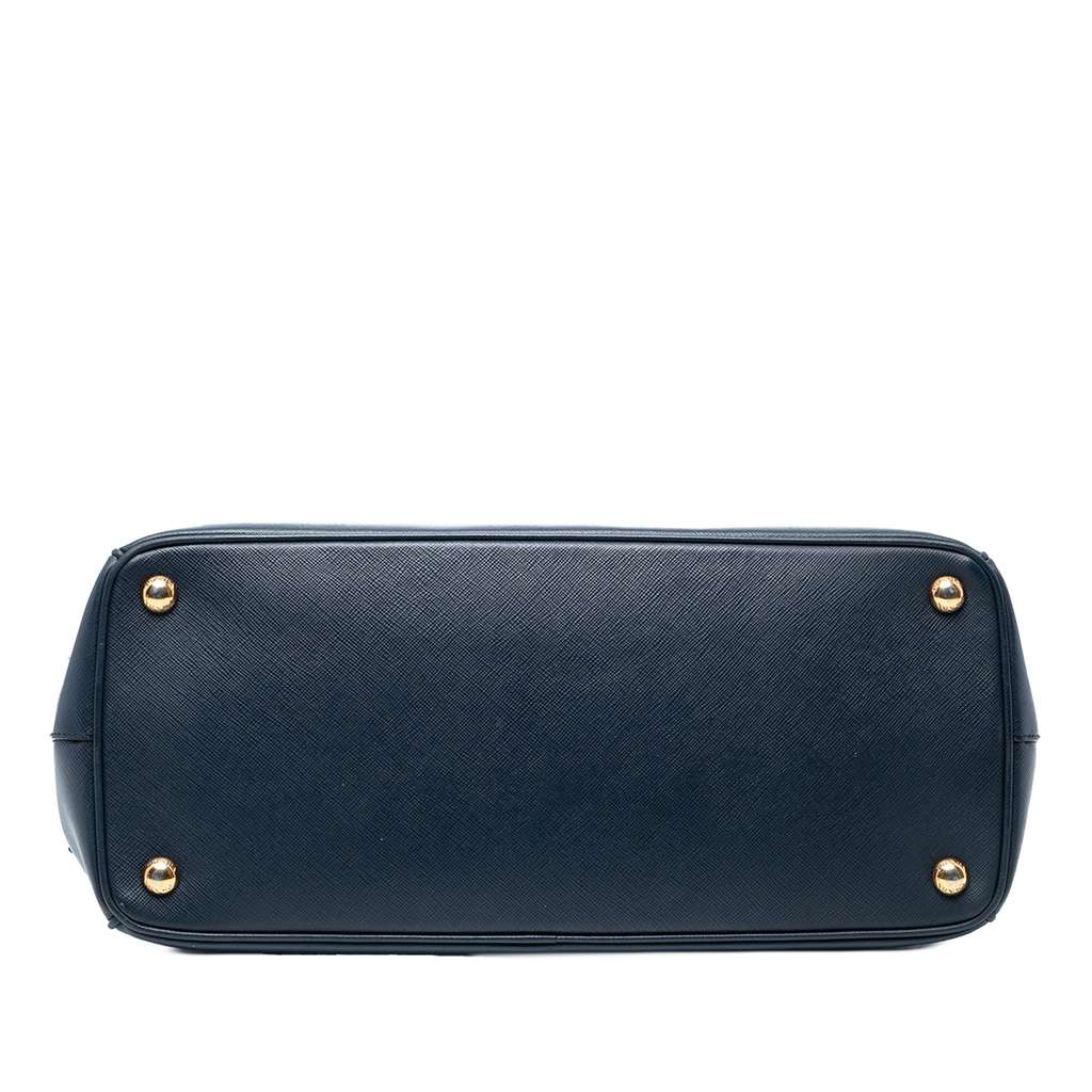 Prada Medium Saffiano Lux Galleria Double Zip Satchel - Image 6