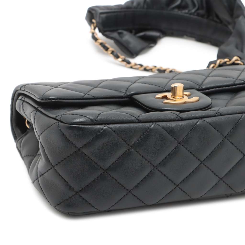 Chanel Mini Rectangular Classic Lambskin Romance Single Flap - Detail 2