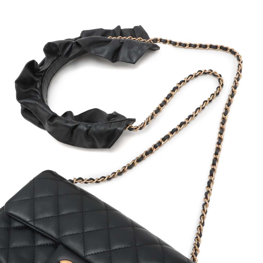 Chanel Mini Rectangular Classic Lambskin Romance Single Flap - Image 11