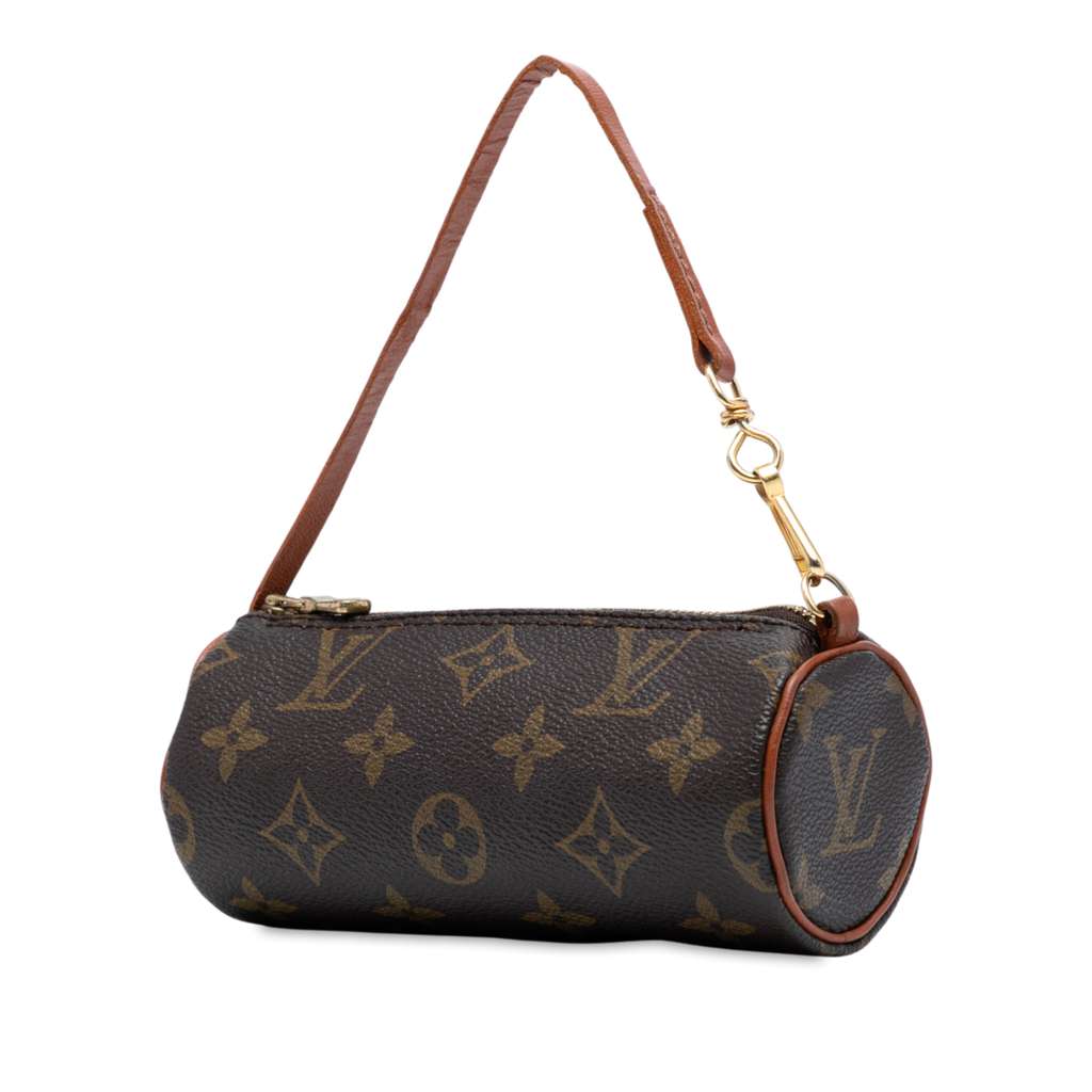 Louis Vuitton Monogram Papillon Pochette - Back view