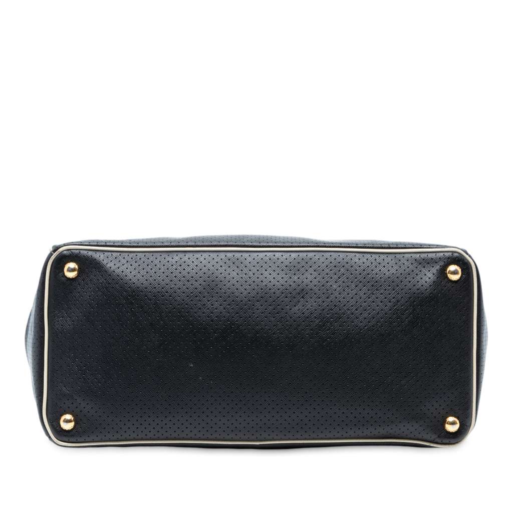 Prada Large Perforated Saffiano Lux Galleria Tote - Image 6