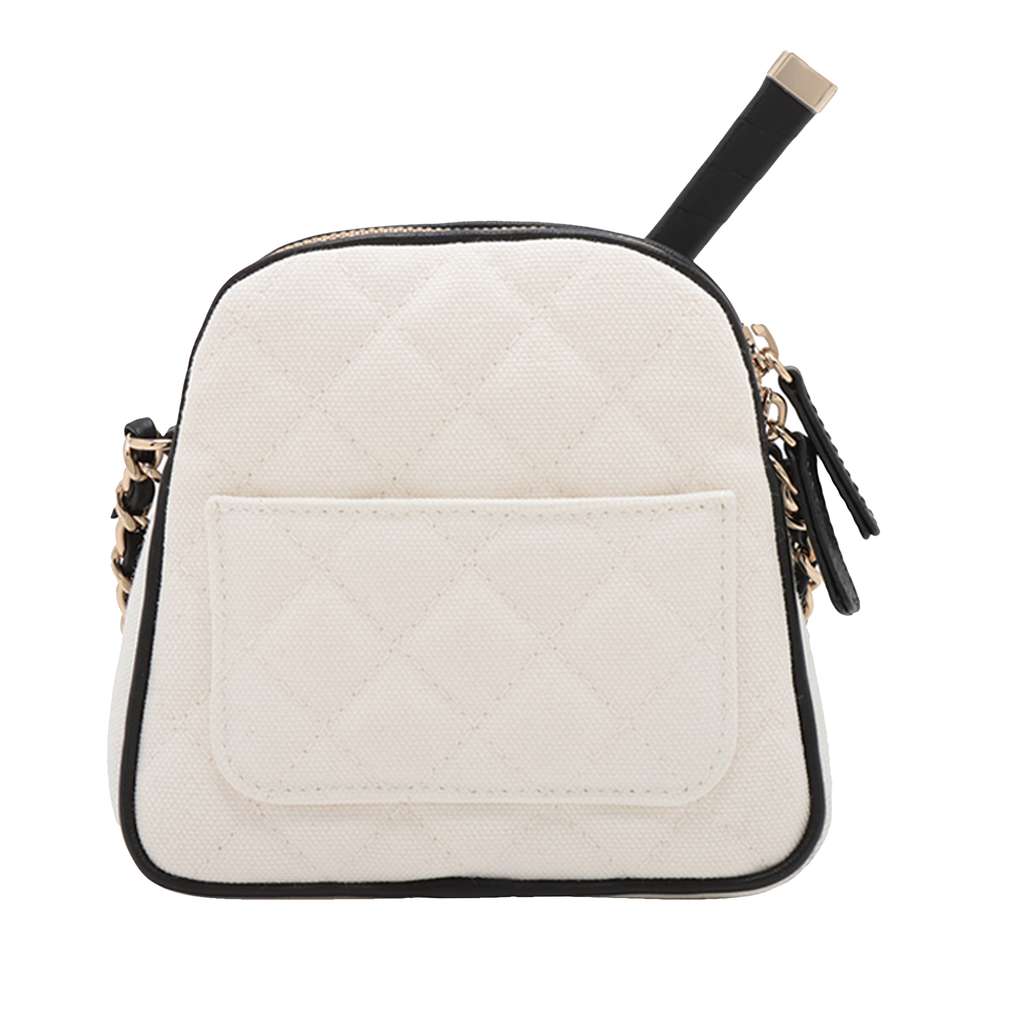 Chanel Coco Masters Mini Canvas Tennis Racket Bag - 2