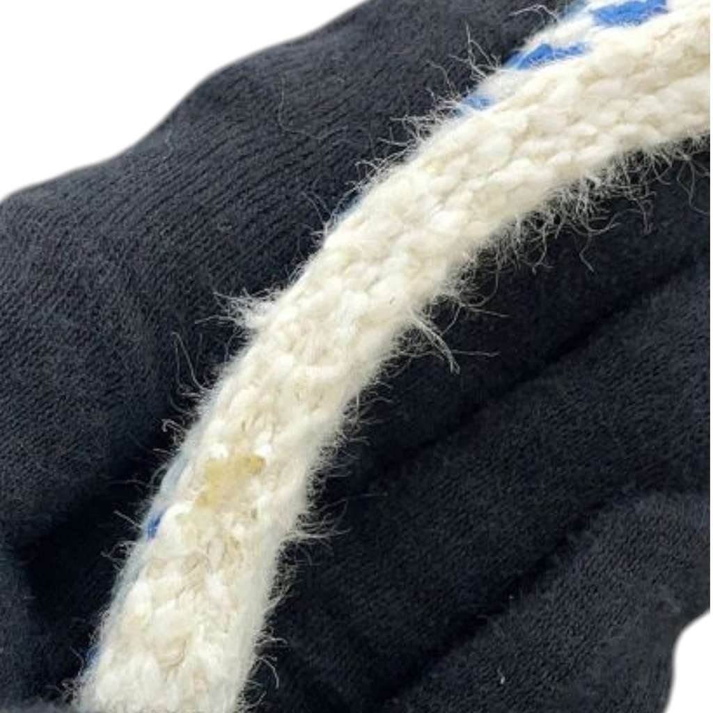 Celine Small Wool Cuir Triomphe Stripe Cabas Thais Satchel - Image 14