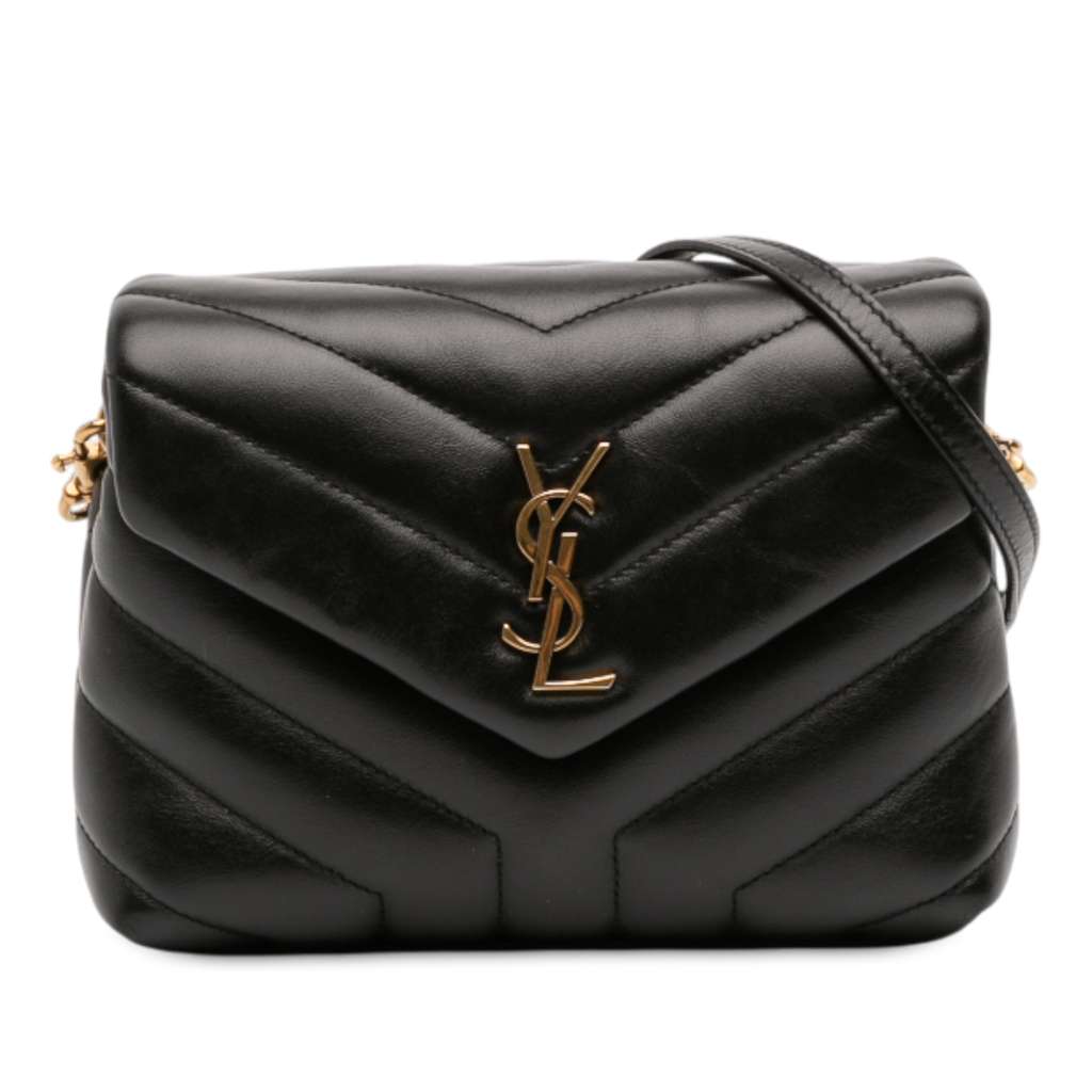 Saint Laurent Toy Matelasse Leather Monogram LouLou Crossbody