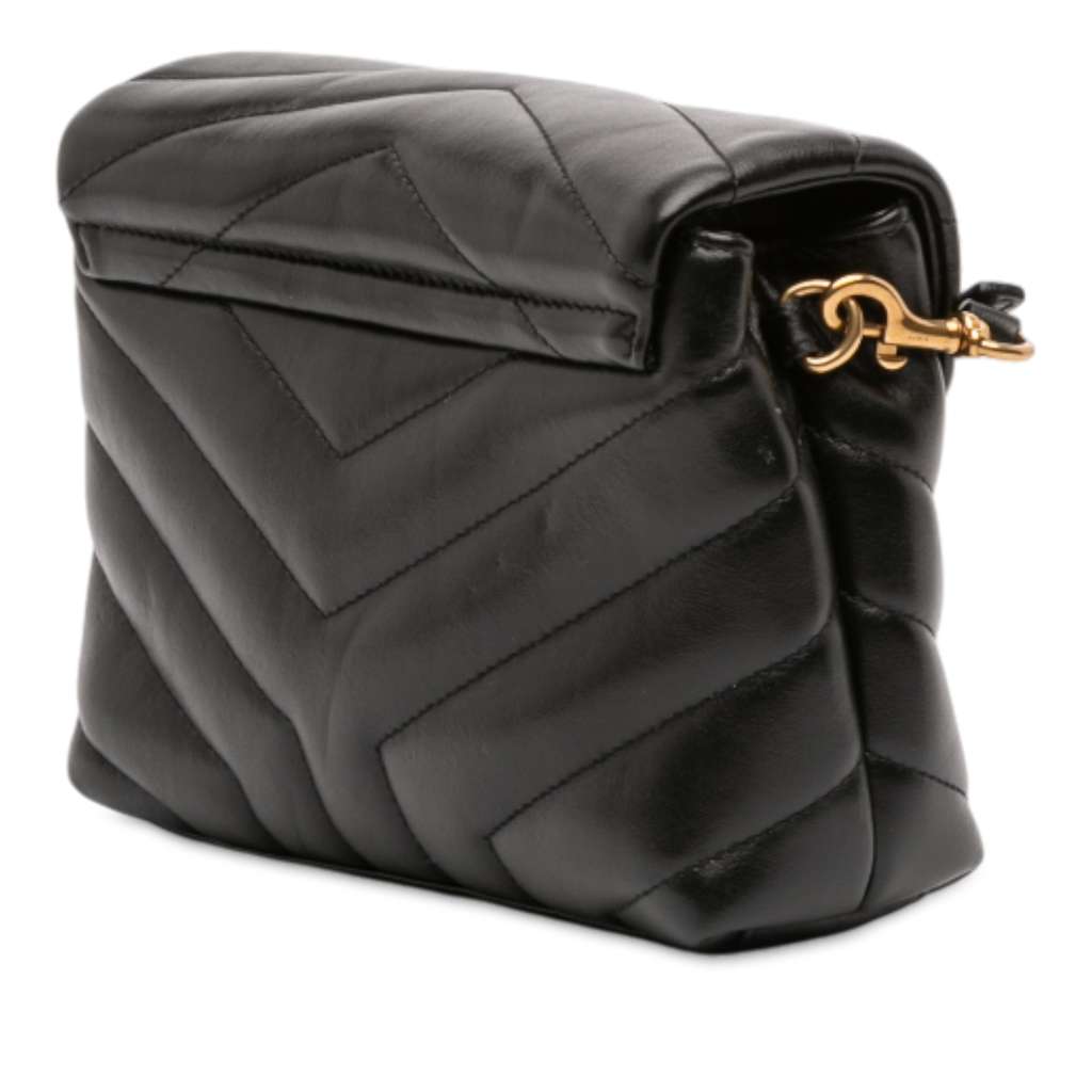 Saint Laurent Toy Matelasse Leather Monogram LouLou Crossbody - 2