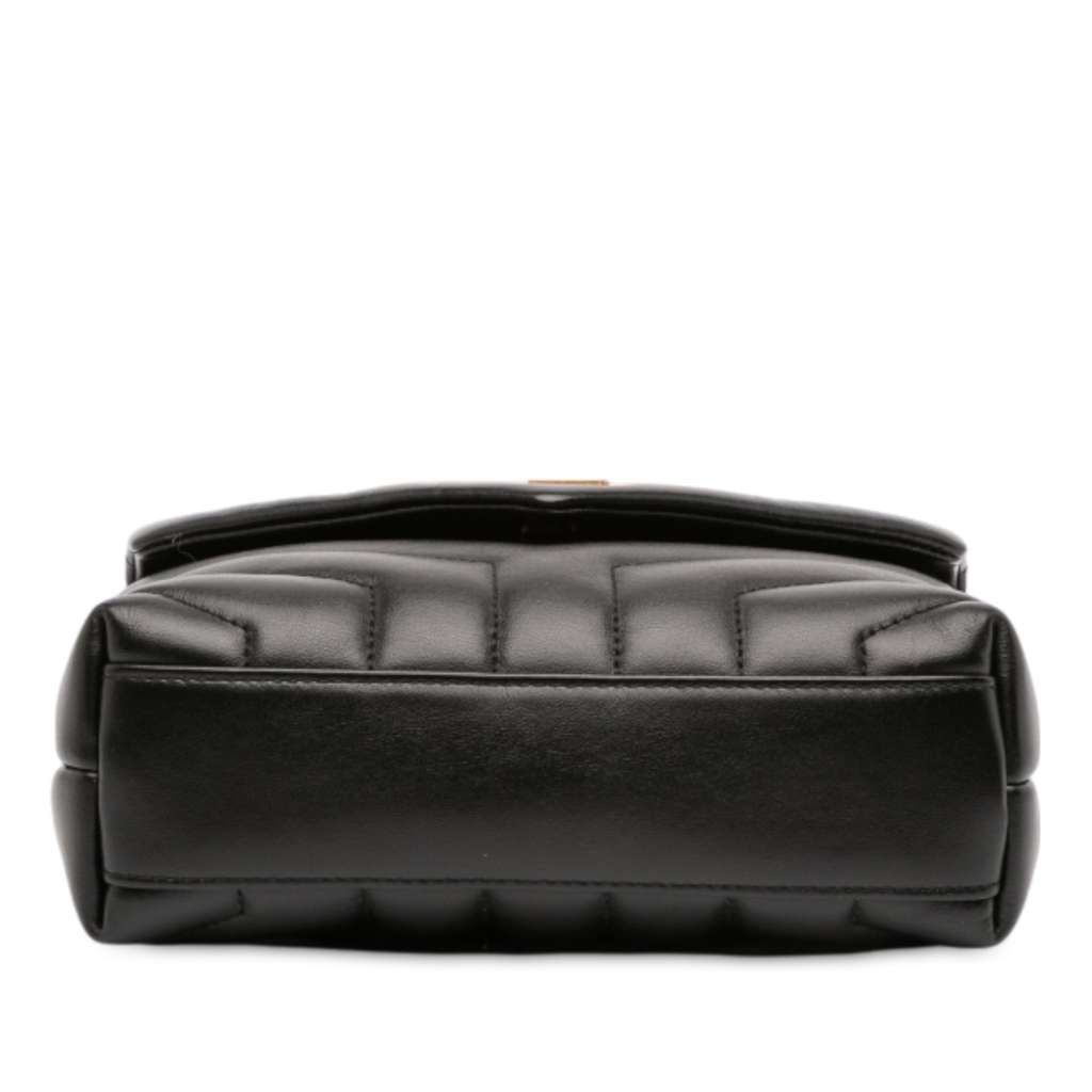 Saint Laurent Toy Matelasse Leather Monogram LouLou Crossbody - 3