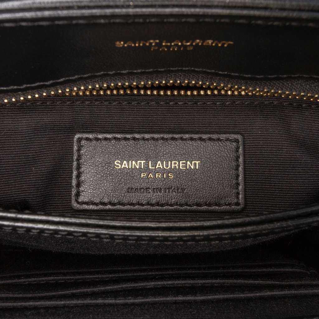 Saint Laurent Toy Matelasse Leather Monogram LouLou Crossbody - 5