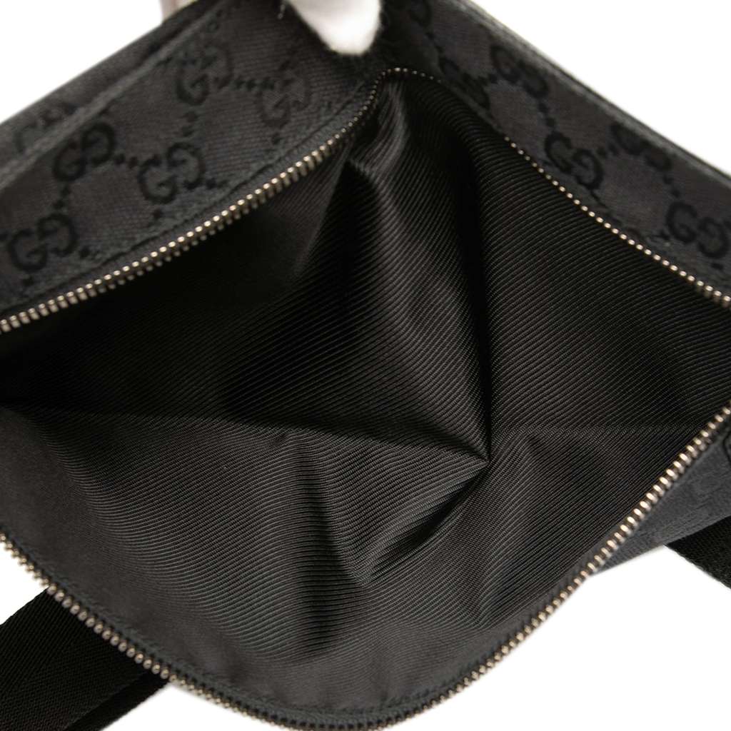 Gucci GG Canvas Double Pocket Belt Bag - 4