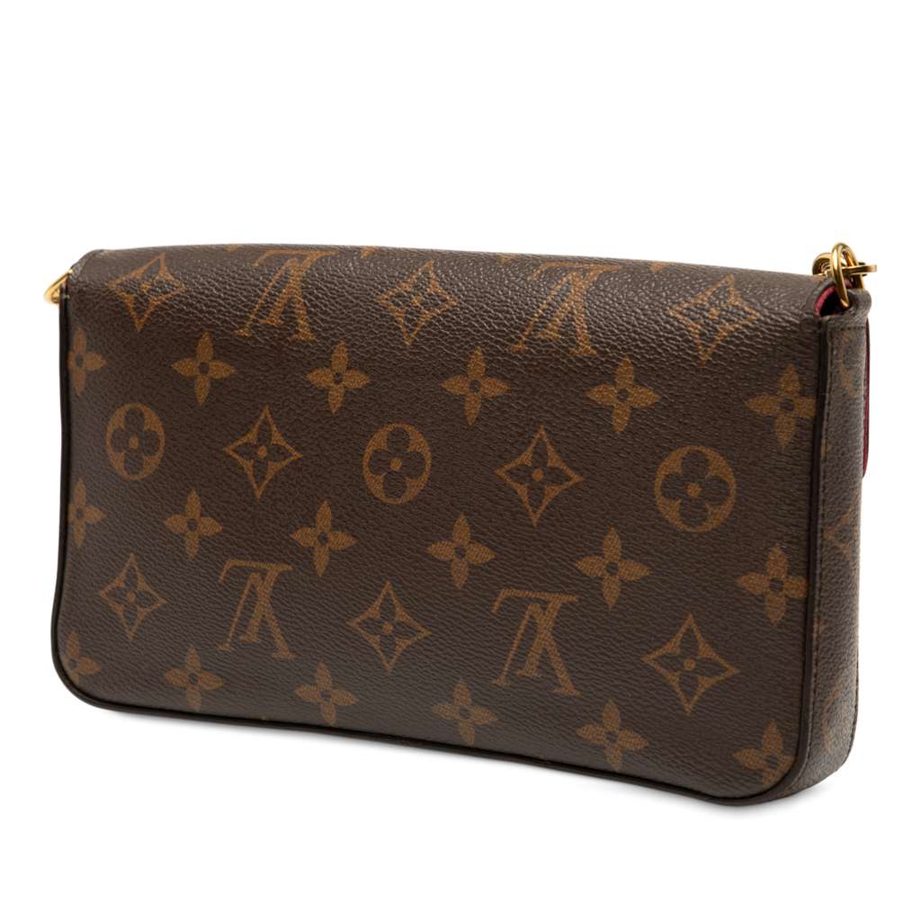 Louis Vuitton Monogram Pochette Felicie - Back view