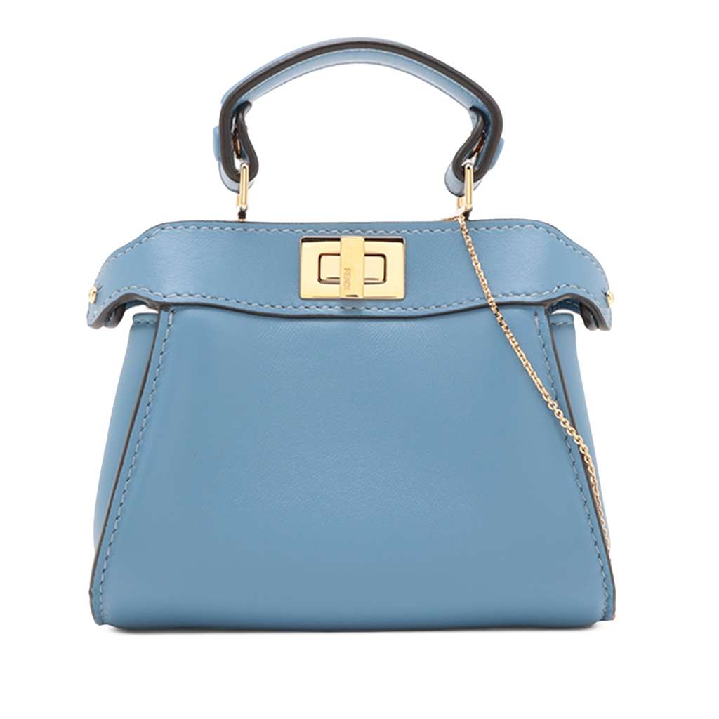 Fendi Nano Nappa Peekaboo Satchel
