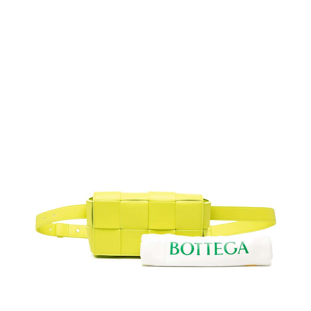 Bottega Veneta Mini Nappa Intrecciato Cassette Belt Bag - Image 10