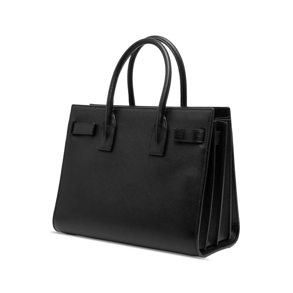 Saint Laurent Baby Leather Sac De Jour Satchel - 2