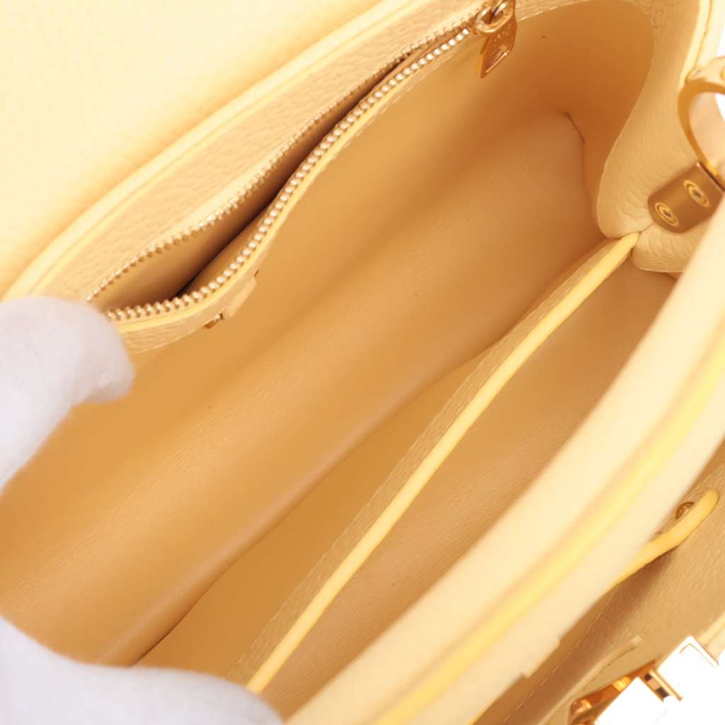 Louis Vuitton Canvas Taurillon Capucines BB - Image 6