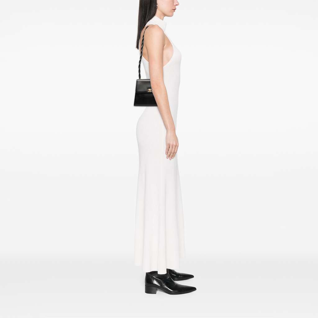 Chanel CC Caviar Twisted Strap Shoulder Bag - Detail 2